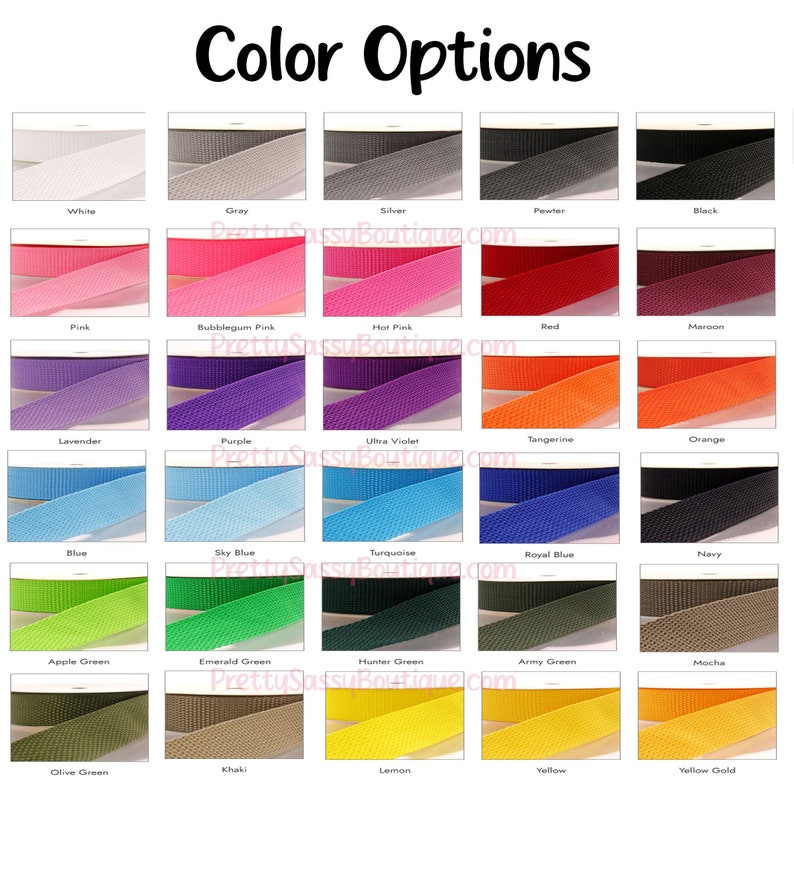Puede incluir: Una tabla con 24 opciones de cinta de diferentes colores. Los colores incluyen blanco, gris, plata, peltre, negro, rosa, rosa chicle, rosa intenso, rojo, granate, lavanda, morado, ultravioleta, mandarina, naranja, azul, azul cielo, turquesa, azul rey, azul marino, verde manzana, verde esmeralda, verde caza, verde militar, moca, verde oliva, caqui, lim&oacute;n, amarillo y amarillo dorado.