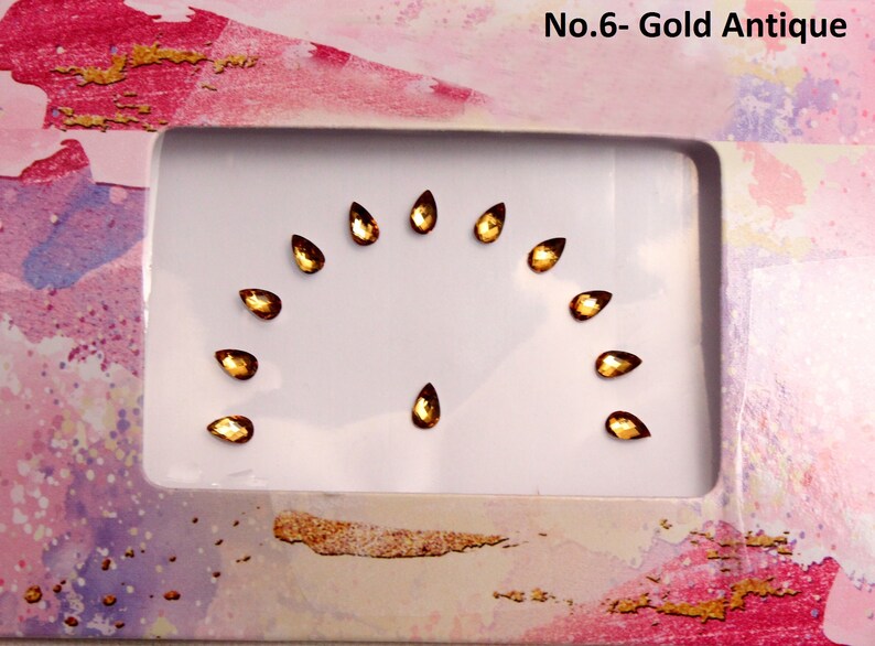 Face Jewels Stick on Face Gemsgold Face Festival Jewels Etsy