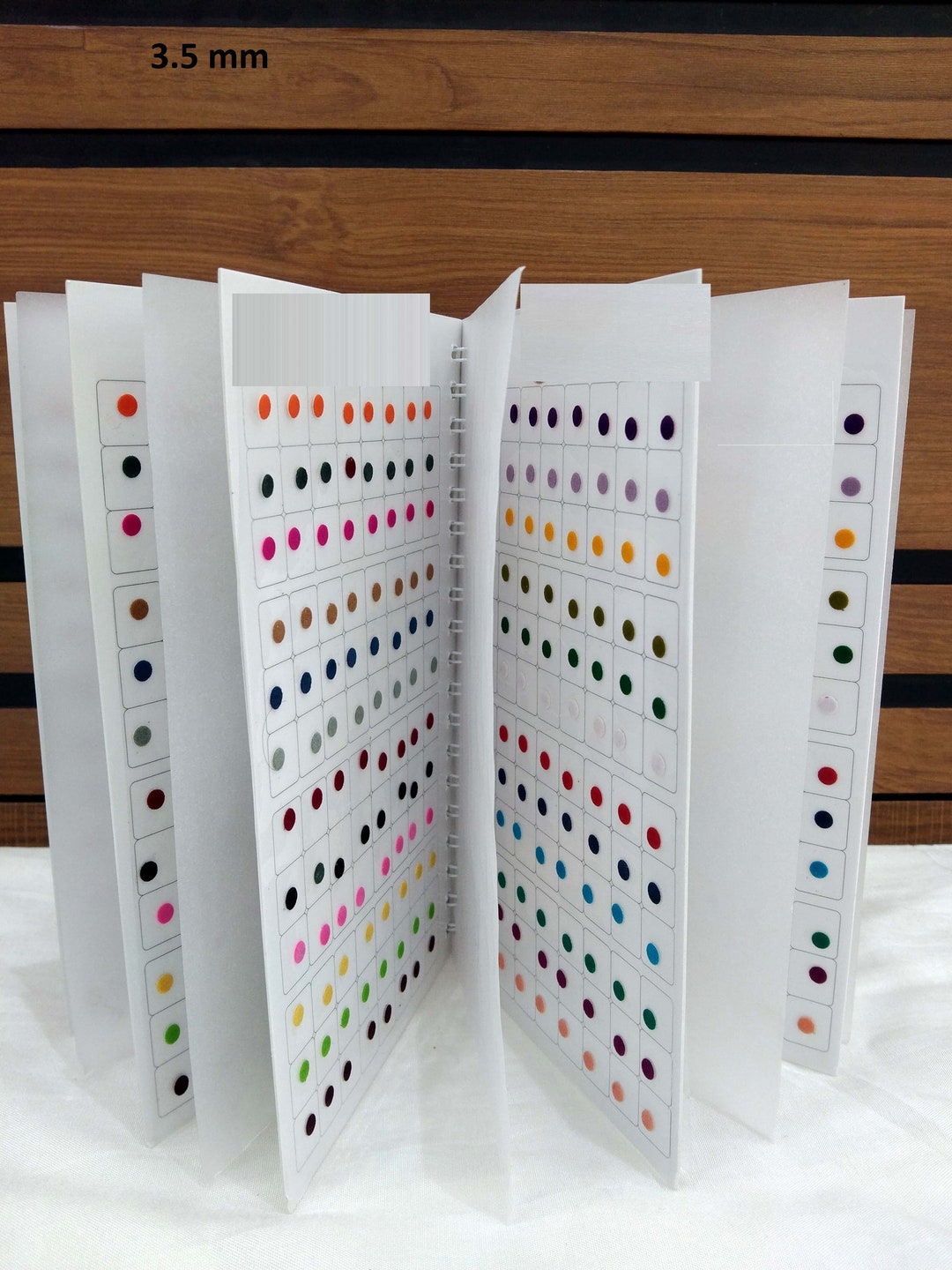 960 Round Bindi Stickers: 3.5 Mm Multicolor Face Jewels - Etsy