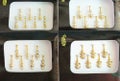 Gold/Silver/Black Long Face Bindi Stickers,Bridal Bindis Stickers,Long Bindis,Gold Bindis,India Bindis,Wedding Bindis,Self Adhesive Stickers