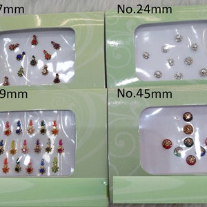 Flerfärgade långa bindis: Självhäftande ansiktsklistermärken