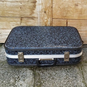 Vintage Cardboard Suitcase Distressed Travel Box Vintage Luggage Travel Case Retro Suitcase Storage Box Trunk Case Jewelry Box Travel Valise