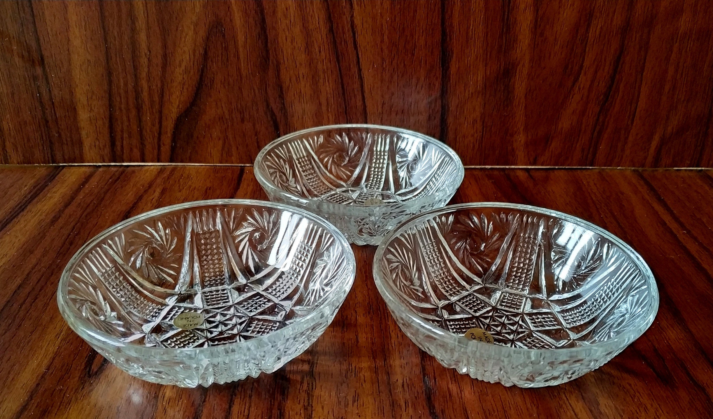 Clear Depression Glass Bowl