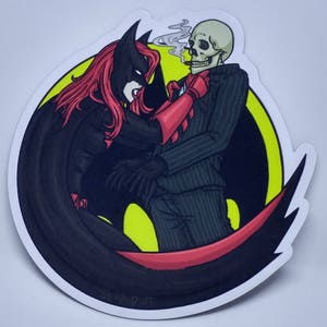 Batwoman Vs. Director Bones Magnet