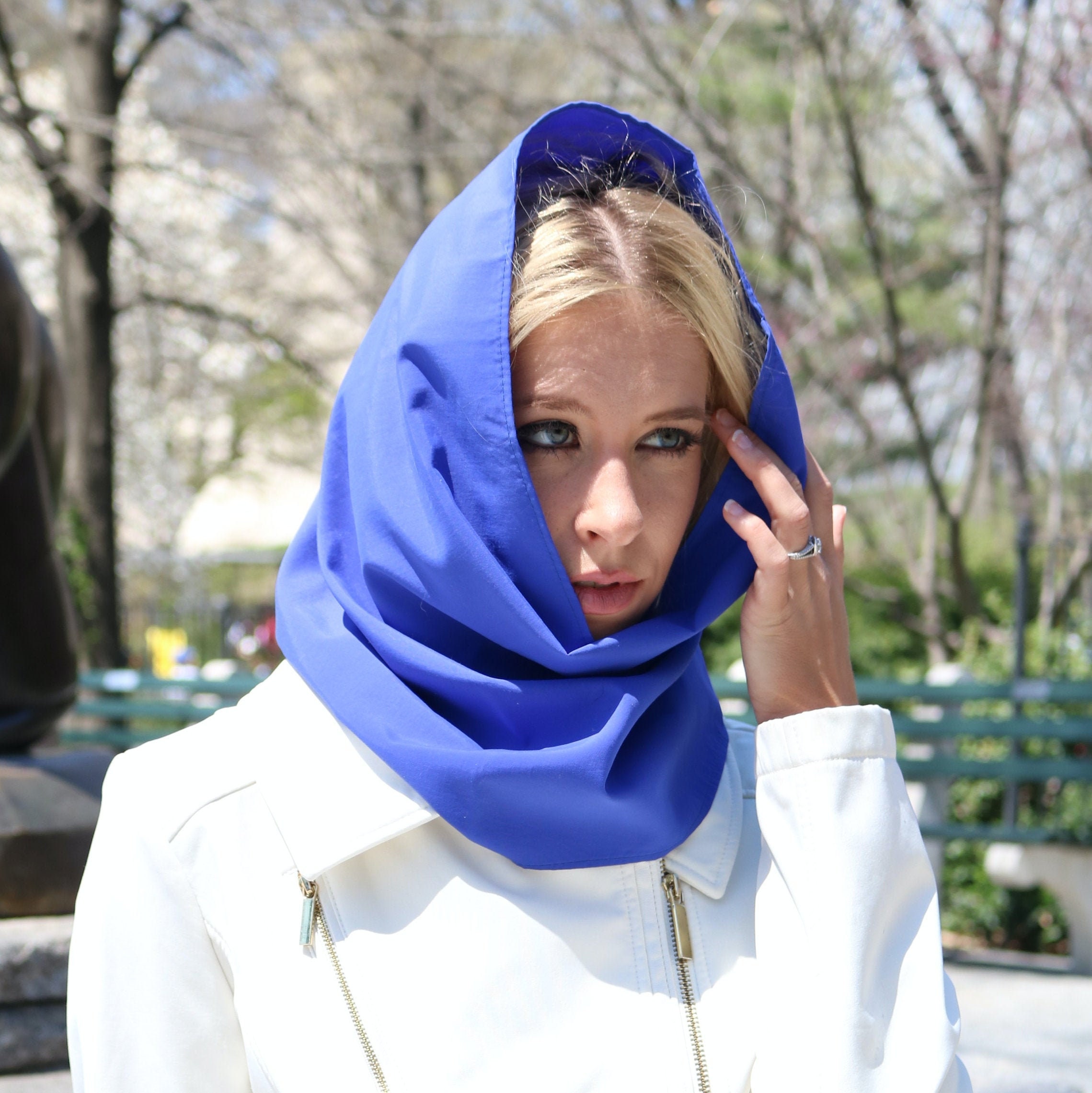 Rain scarf store