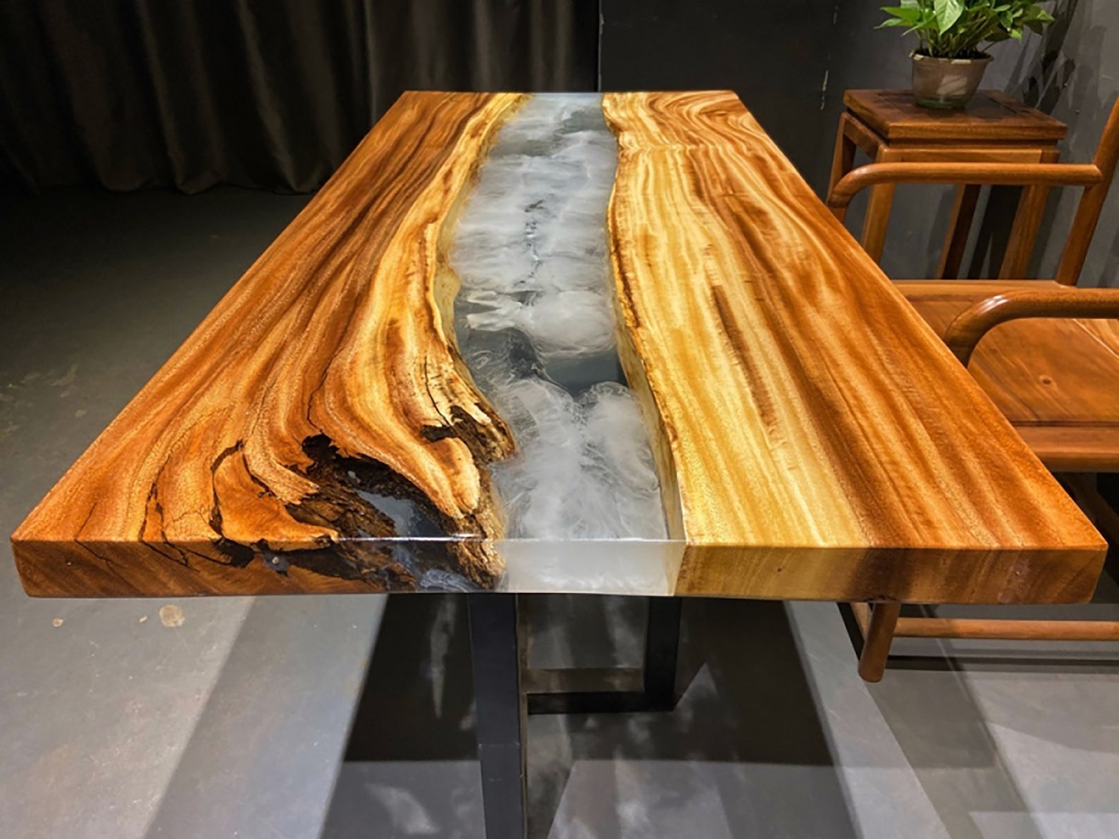 Fashion Resin Table Epoxy Resin Ocean Table Living Room Etsy