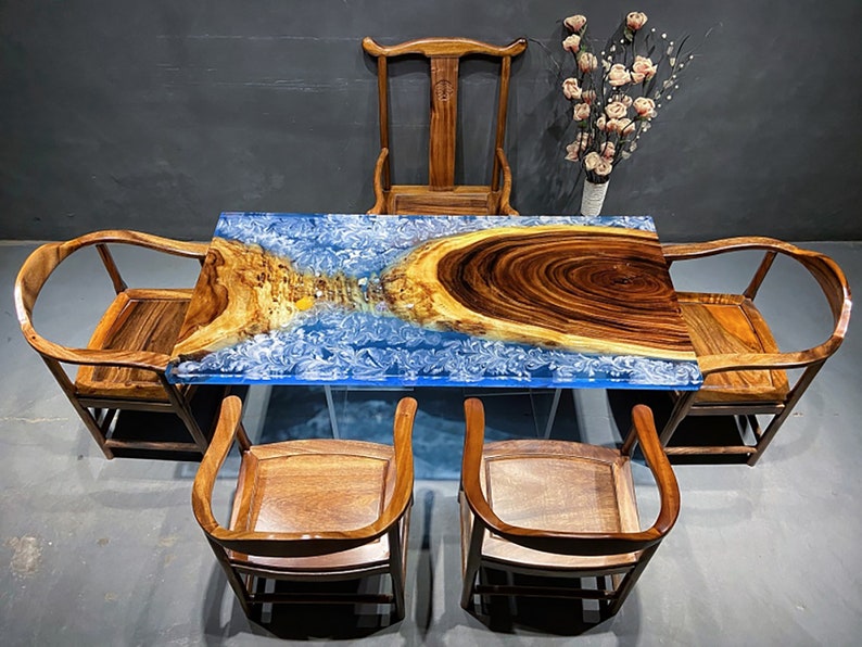 The 5 Best Indigo Epoxy Resin Table Top Reviews In 2021 4