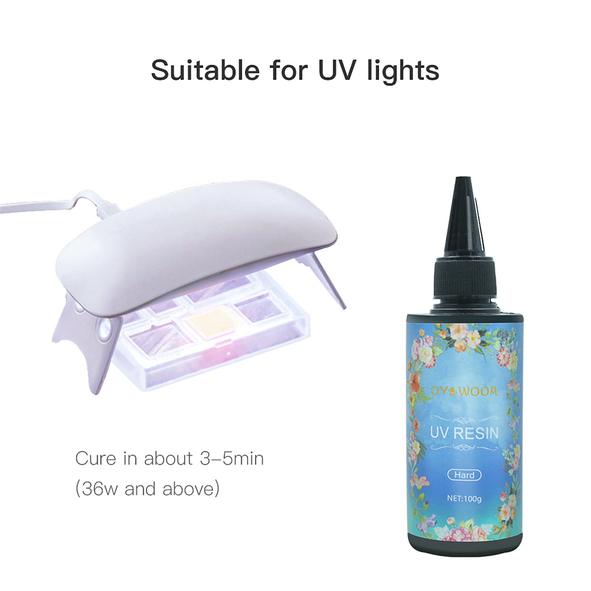 UV Resin 500g Clear Hard Type Ultraviolet Cure Sunlight Etsy