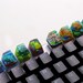 Transparent Plant Keycaps, Cherry Mx Keycaps, Resin Keycap Sets, Custom Color Keycaps, Gifts For Friends, OEM