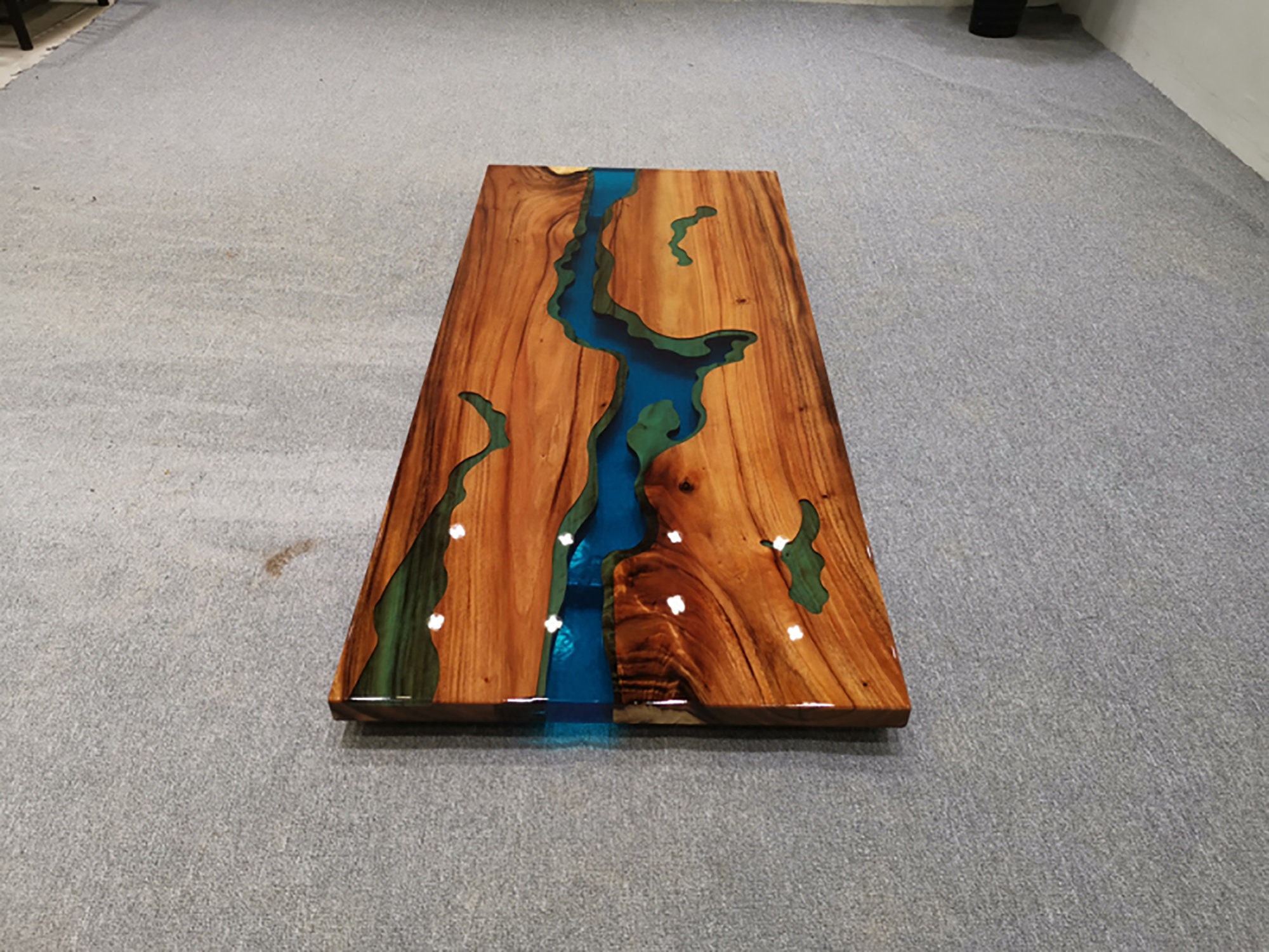 South American Walnut Resin Table Top Epoxy Resin Tabletop Etsy