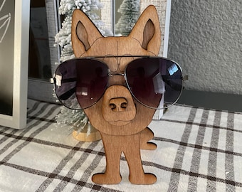Siberian Husky Dog Eyeglasses Stand