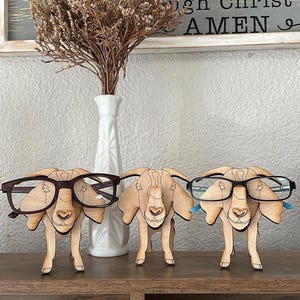 The Goat Eyeglasses Stand