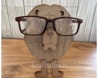 Chow Chow Dog Eyeglasses Stand