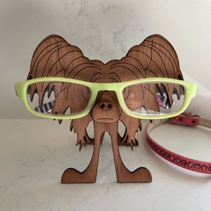 Chinese Crested Dog Eyeglasses Stand