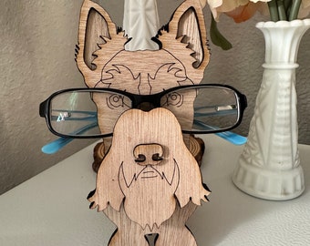Scottie Dog Eyeglasses Stand