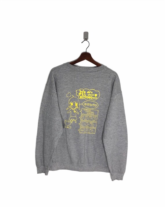 Gildan Tag Big Logo Anime Sweatshirt