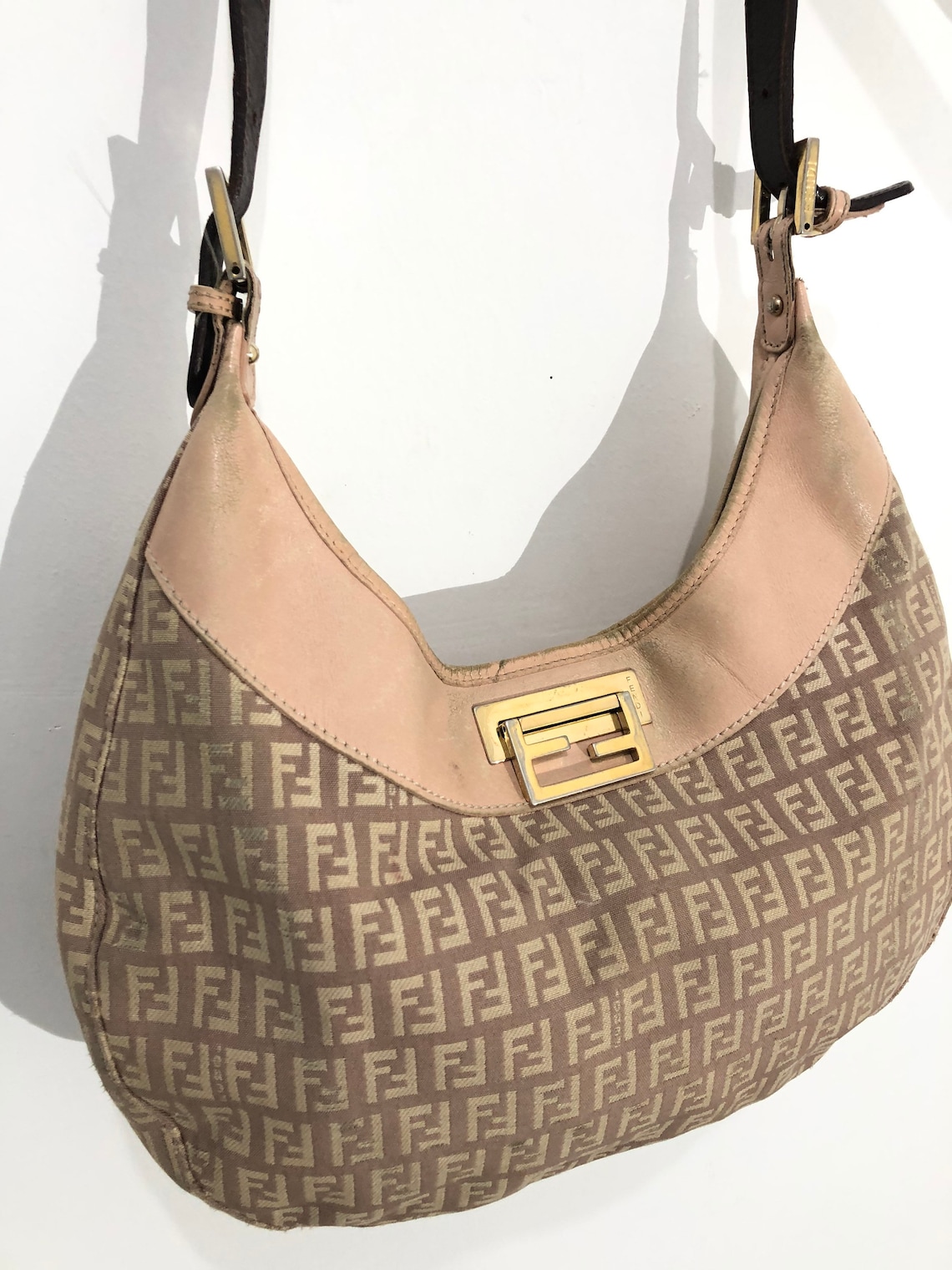 Fendi Monogram Shoulder Bag Etsy