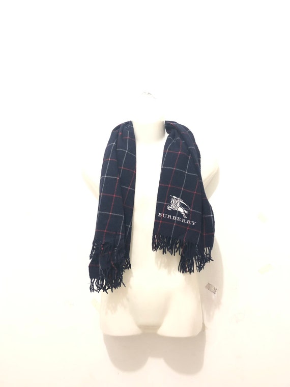 burberry scarf etsy