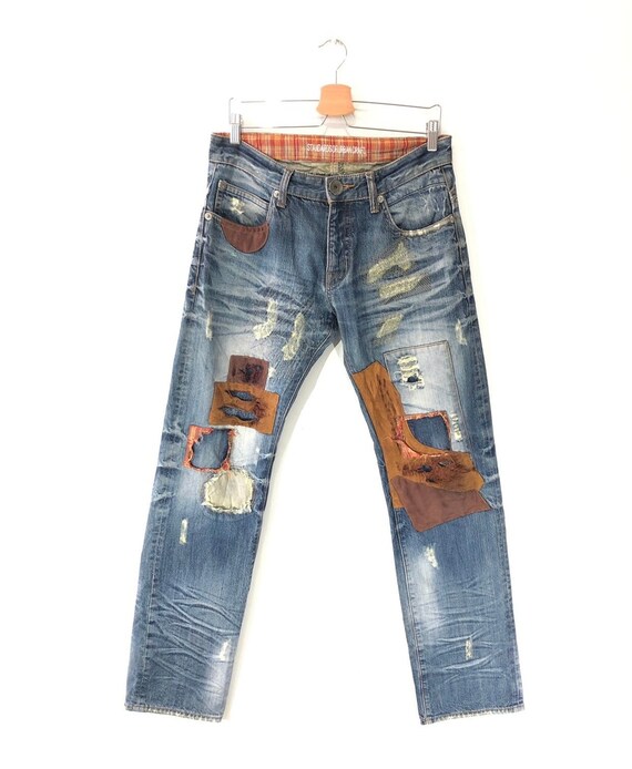 Jeans Patchwork Standard Urban Craft