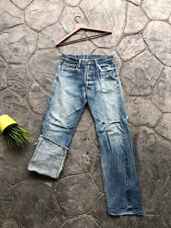 Kapital Selvedge Distressed Denim