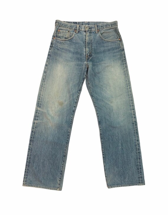 Vintage Levis 502XX Big E Selvedge Denim