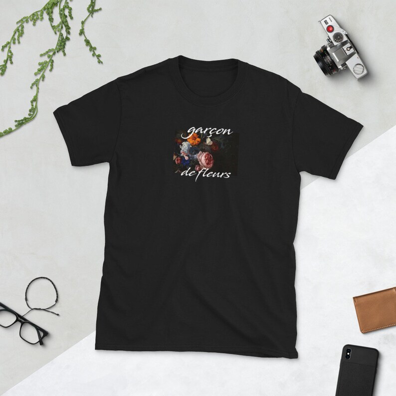 Garcon De Fleurs Shirt Mens Womens Unisex Flower Boy French Painting Art Flowers Bouquet Justin Colour Colorful Love Flores