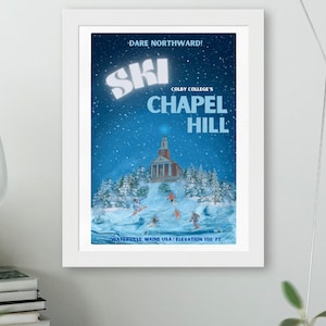 Ski Chapel Hill Poster