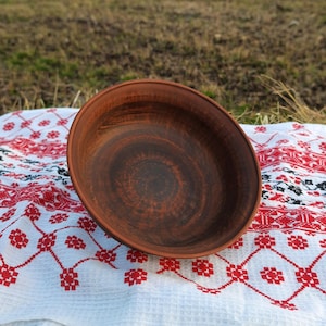 Clay Bowl Tureen Plate: Terracotta Pottery Soup Bowl, Unglazed Ceramic Dish