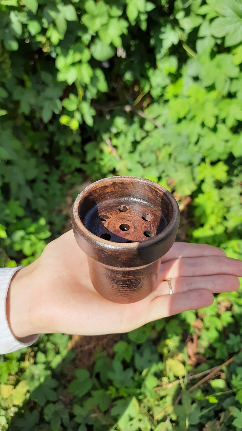 Hookah Pipe Bowl Shisha Ceramic Bowl Tobacco Clay Burner | Etsy