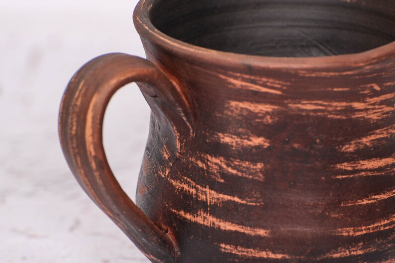 Handmade Clay Cup Tea Cups Pottery Mug Crockery Clay Cookware Etsy