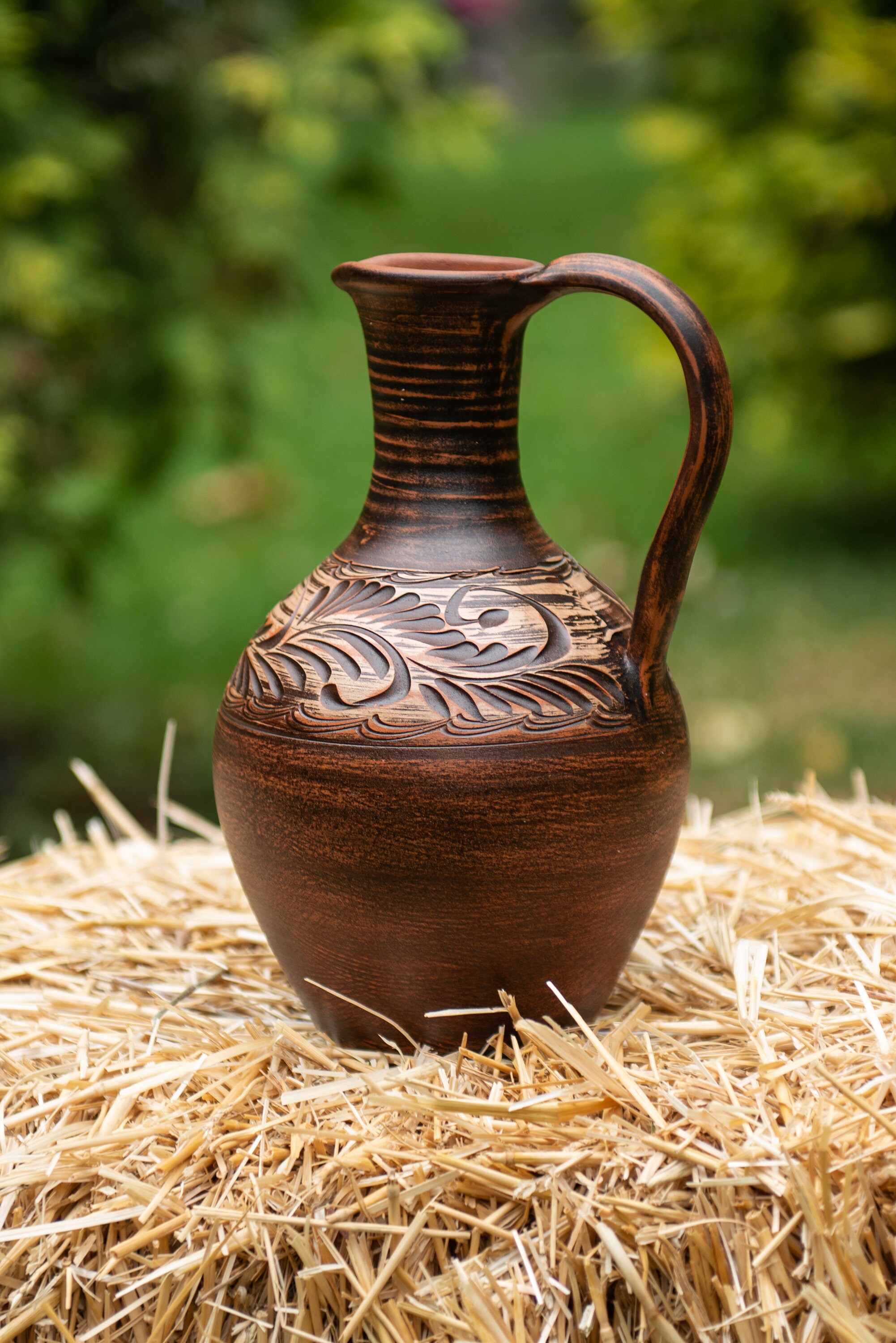 Handmade Jug of Clay Vessel Jugs for Wine Water Juice Milk Etsy Australia