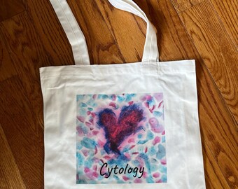 Cytology tote bag, cotton