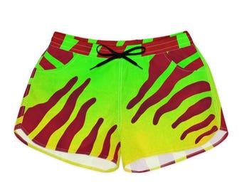 Klassische Jurassic Island Camo Shorts