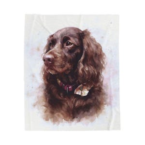 Manta de peluche de Boykin Spaniel