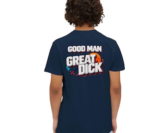 Good Man Richard | Pocket Graphic Tee, Bold Lettering