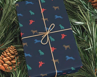 All Occasions Boykin Spaniel Gift Wrap