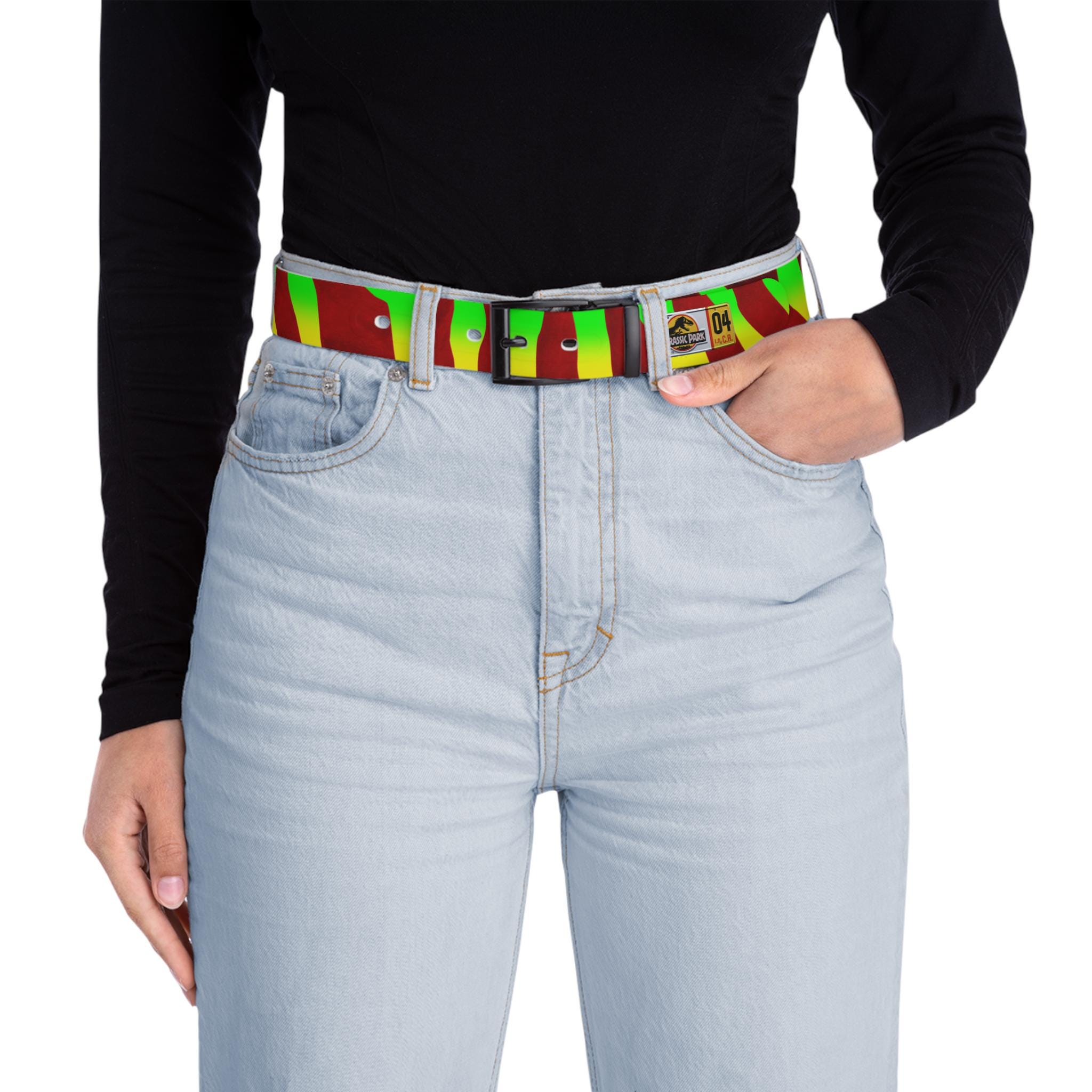 Neon Buckle Belt - Etsy display picture 2