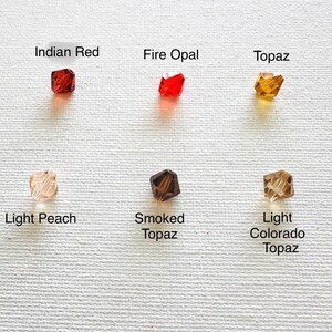 Swarovski Crystal 8mm Bicone Beads, Swarovski Crystal # 5328/5301, Made in Austria, Pack of 1pc, 2pcs, 5pcs, 10pcs image 6