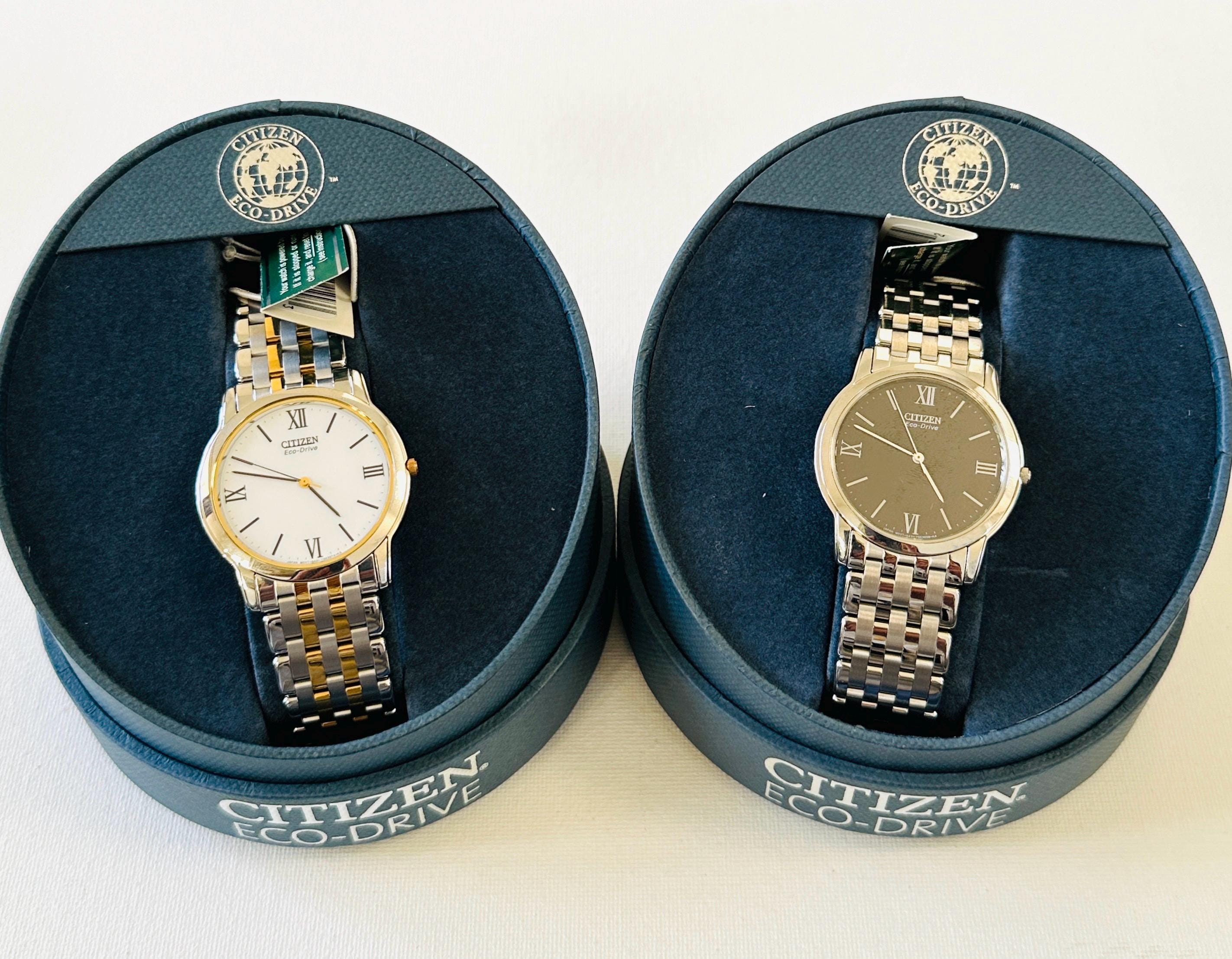 Citizen Stiletto Watch Eco-Drive Bracelet Drive Eco Men's Black