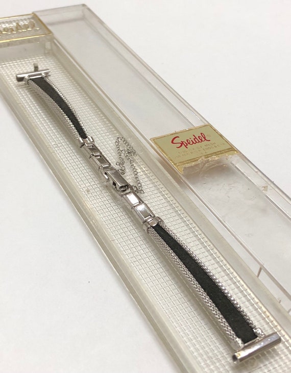 SALE Vintage Speidel Ladies Watch Band 1/2 Stainless Etsy