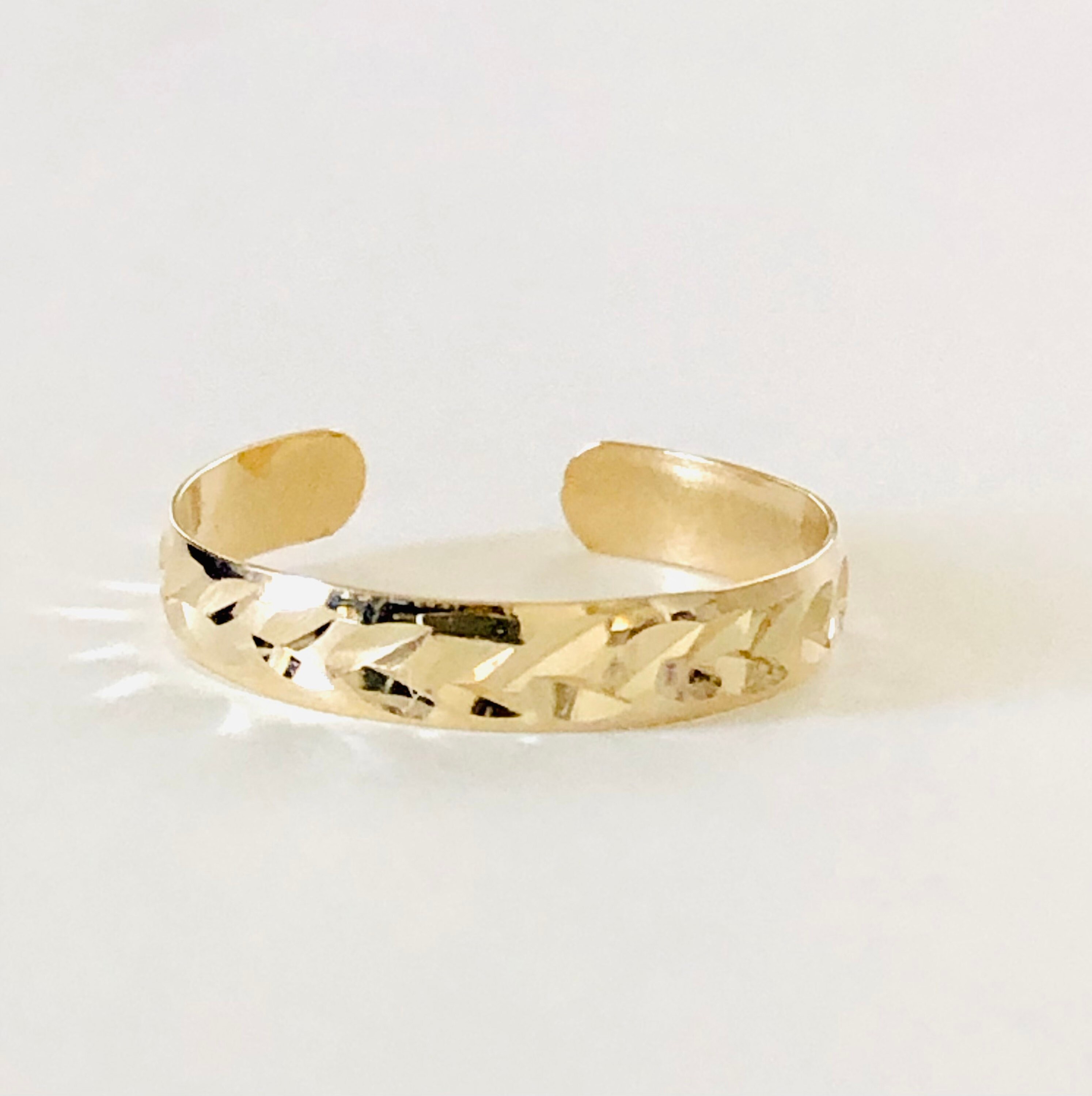 Toe Ring Gold Foot Print (10K Gold) ️激安販売中 ️ k Gold Toe Ring Etsy