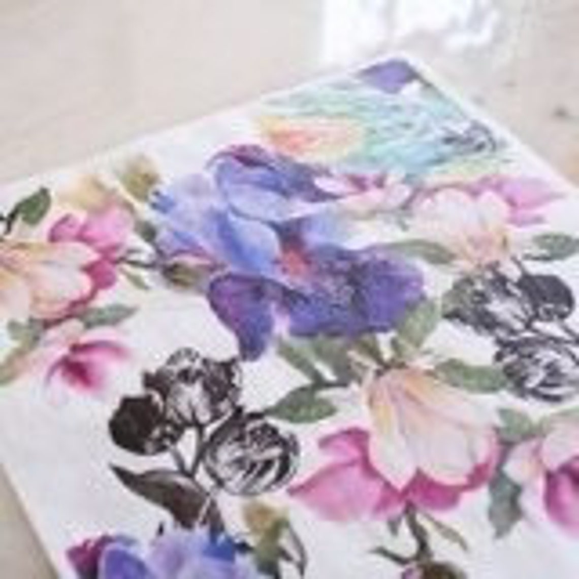 Dixie Belle Colorful Floral Decoupage Rice Paper Belles & Etsy