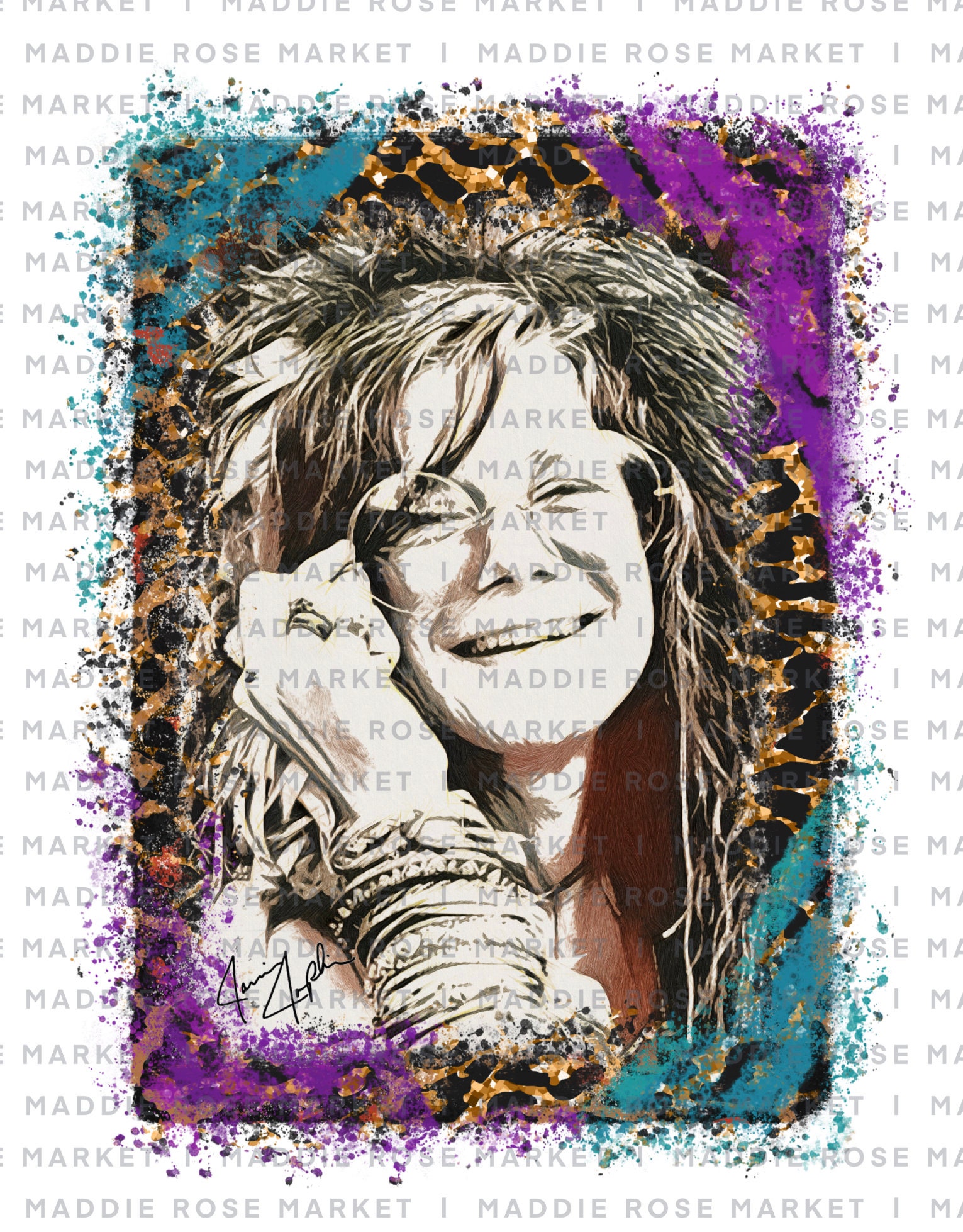 Sublimation PNG Graphic (janis Joplin) Digital Download - Etsy