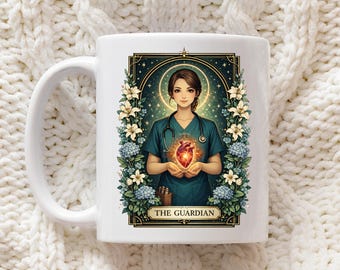 Nurse Appreciation Gift Coffee Mug The Guardian Healthcare Hero Cup Medical Professional Thank You Present For RN CNA Nurse