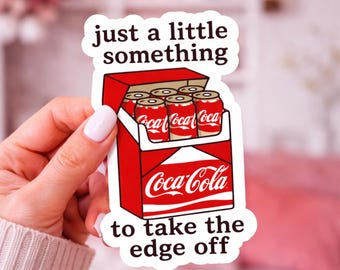 Soda Sticker Funny Coke Lover Decal Retro Soda Can Pack Sticker for Laptop Water Tumbler Coke Fan Gift Kindle Cover Accessory