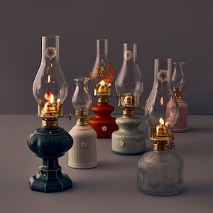Plum Blossom Oil Lamp (small size)
