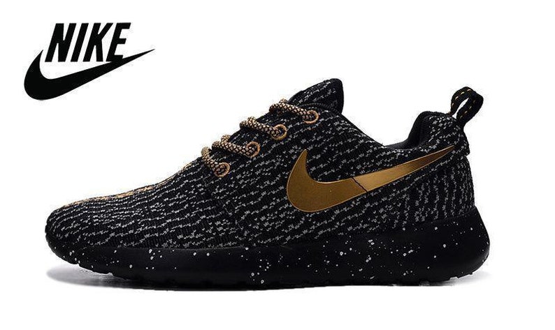 Nike Roshe Run Print Blauw