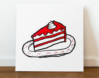 Eat My Cake Painting - Acrylic on Canvas 50 cm x 50 cm