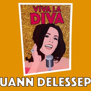 Hrabina Luann DeLesseps | 'Viva La Diva' | Kartka z pozdrowieniami Real Housewives of New York (RHONY)