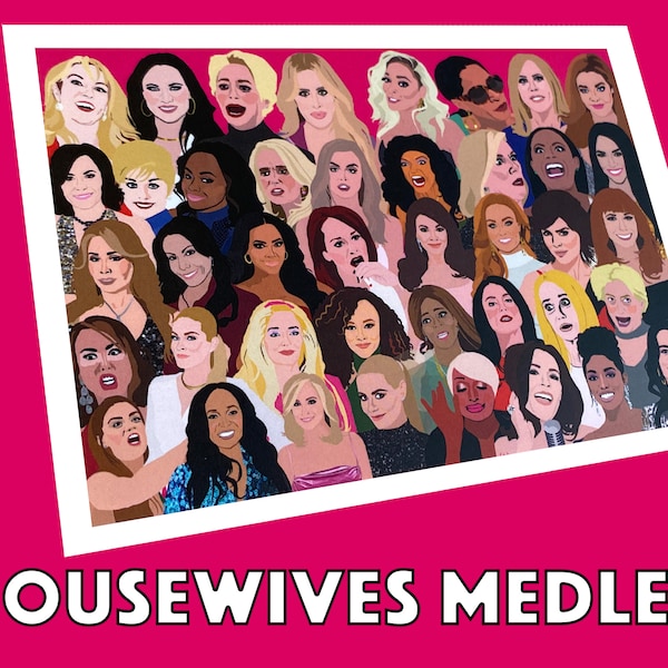Real Housewives - Etsy